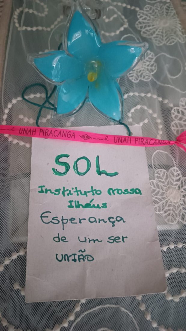 Crachá do Sol, Instituto Nossa Ilhéus: esperança de um ser, união